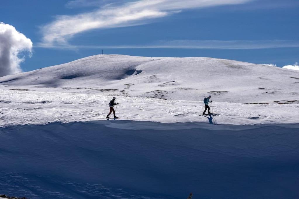 Studio Chaleureux Au Depart Des Sentiers Et Pistes De Ski Lajoux 外观 照片
